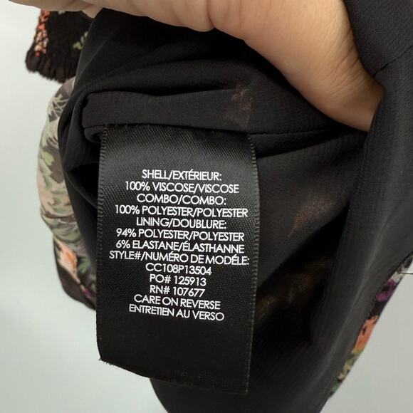 Alice + Olivia 4 Cooper Floral Smocked Mini Dress - Picture 6 of 9